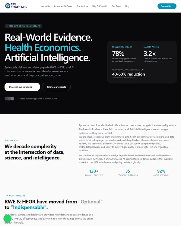 Epifractals website designed by WebSamrat Technologies